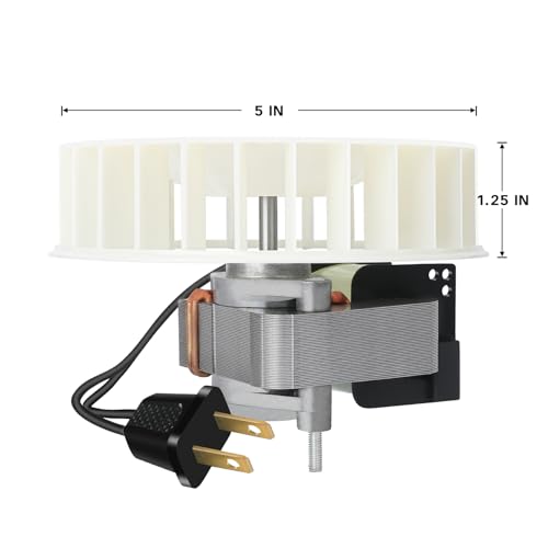 LEZYWONE Bathroom Exhaust Fan Motor Replacement 70 CFM 3000 RPM