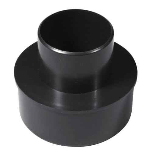 POWERTEC 70104 4 Inch to 2-1/2 Inch Hose Reducer, Dust Collection Fittings for Dryer Vent & Shop Vacuum Connection, 1 Pack