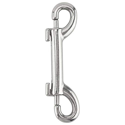 Yaegoo Stainless Steel Double Ended Bolt Snap Hook 3-1/2 Inch (4 Pack)
