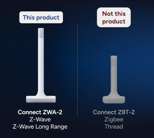 Nabu Casa Z-Wave Antenna for Home Assistant - Long Range, Certified 800-Series