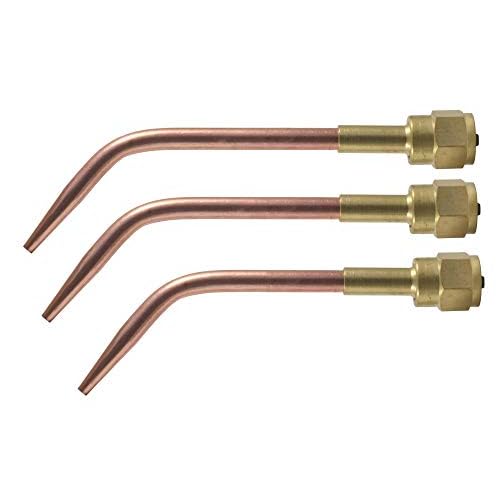 S?A - (3 Pack) Welding Nozzle Replacement for 100 Series Victor Torch Handles. Sizes: 000, 00 and 0