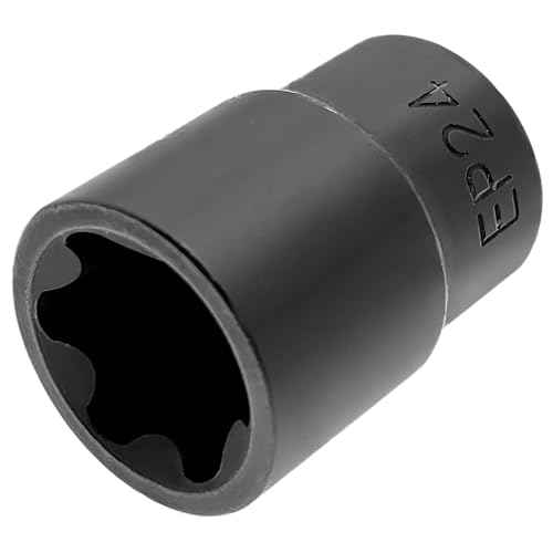 ZKTOOL EP Socket EP24,6 Point 1/2'' drive External Torx Plus Socket For 2017 Ford F-250, F-350 & F-450 Bed Bolts.