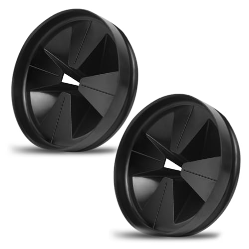 MMXIANG QCB-AM 3 3/8" Garbage Disposal Stopper – 2 Pack, Silicone Splash Guard for In.SinkErator Evolution