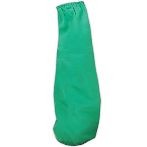 MAGID 180183 SparkGuard Cotton Flame Resistant Sleeve, 18" Length, Green (One Pair)