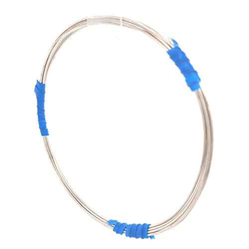 5 Feet Silver Solder Wire Hard 20 Gauge (0.032") Made in USA by CRAFT WIRE