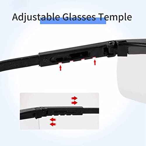 Safety GlassesClear Anti-Fog Goggles Over-Spec Glasses Protective Eye Wear Industrial Approved Wide-Vision£¨4 PACK£©
