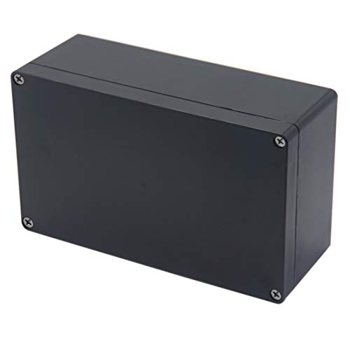 Otdorpatio Waterproof ABS Plastic Electrical Junction Box 7.87x4.72x2.95 Inch Black, IP65