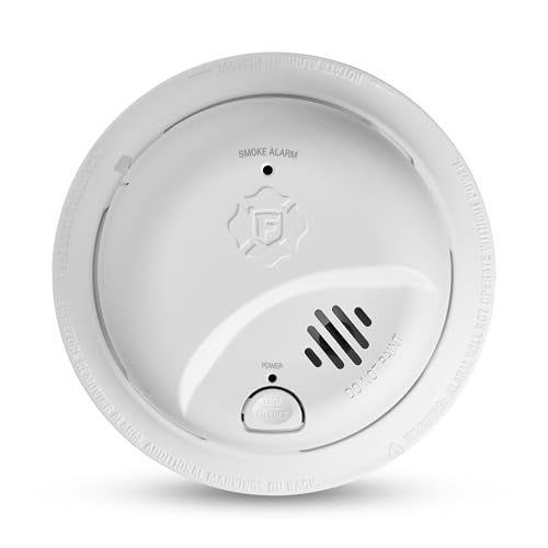 First Alert Hardwire Smoke Alarm with Battery Backup - 1-Pack, Precision Detection SMI100-AC