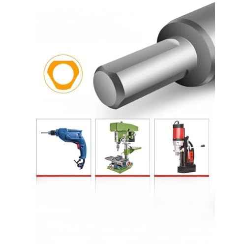 1" (26mm) TCT Hole Saw Kit Tungsten Carbide Tipped Hole Saw Drill Bit with Titanium-Plated Pilot Drill Bit for Metal, Stainless Steel, Iron, Wood, Plastic