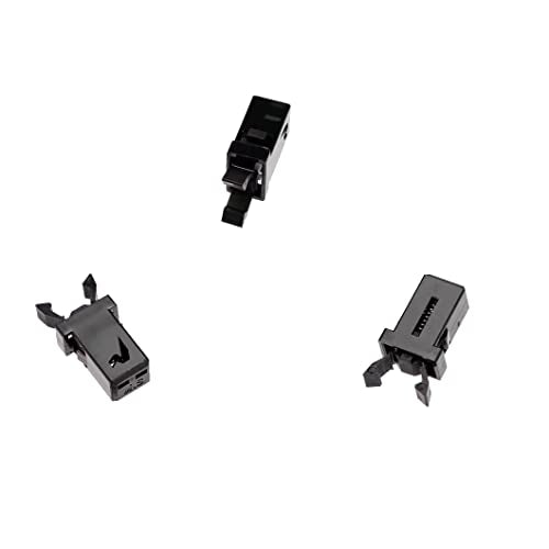 Sooyee 5-Pack Trash Can Lock Clips – Black Touch Lid Replacement Catches