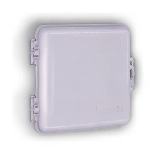 Heavy Duty Weather Proof Multi Purpose Enclosure Amphenol Broadband 9 x 9 x 4 (Interior approx. 8 x 8 x 3-1/2)