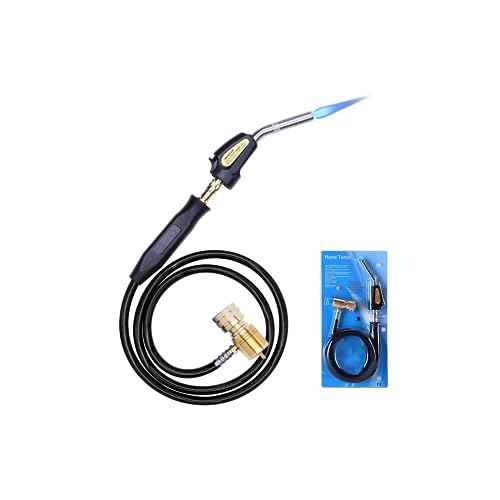 Wale&Morn Self-Lgnition Propane Soldering Torch, High Intensity Torch Head, Adjustable Propane Torch Lighter, kitchen Cooking Torch£¬Map Pro Gas and Mapp Gas Torch Kit£¬Blow Torch and Welding Torch gun