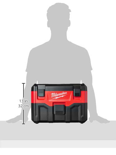 Milwaukee 18V Wet/Dry Cordless Vacuum, 2-Gallon Portable Shop Vacuum