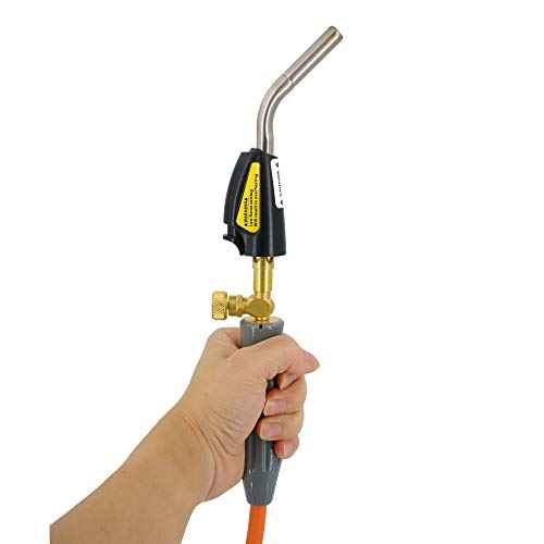 Welding Torch Fueled By 20 lb Propane With Type 1 Valve, OPD Valve