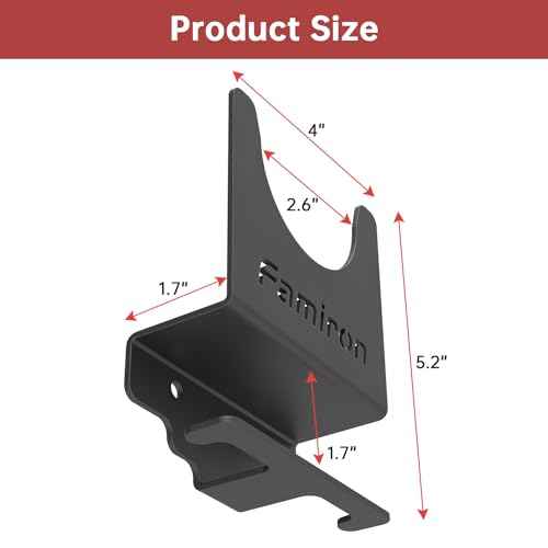 2 PCS Angle Grinder Holder,Angle Grinder Stand Tool Wall mount Bracket for 5inch Grinder,Angle Grinder Storage Rack for Cutters,Polishers