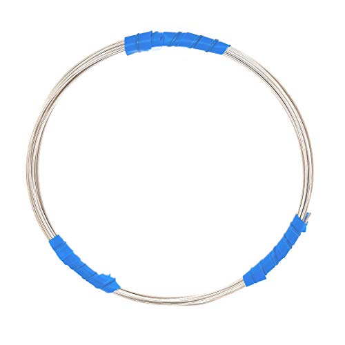 8 Feet Silver Solder Wire Hard 22 Gauge (0.025") Made in USA by CRAFT WIRE