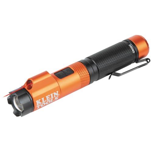Klein Tools Rechargeable Magnetic LED Flashlight with Laser Pointer