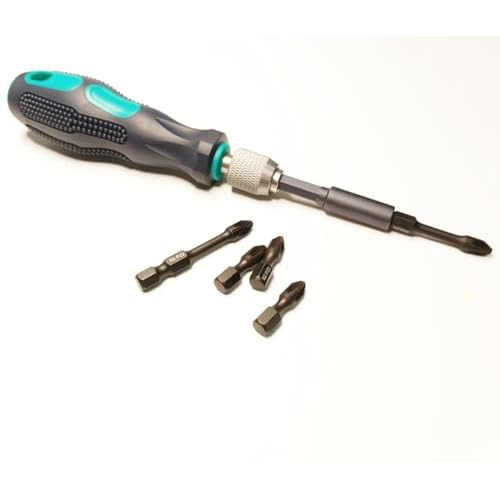 Pozidriv Screwdriver Set, PZ2 Bits¡¢Drill Bit Extension and Quick Release Bit Driver Handle for DIY or Repair
