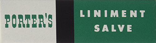 Porter's Liniment Salve Pack of 2 - Pain Relief and Muscle Soothing