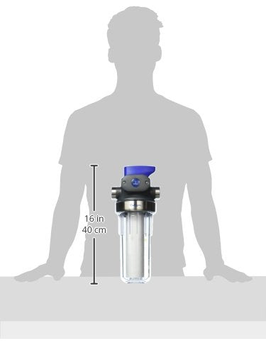 Culligan 3/4 Inch Clear Whole House Sediment Water Filter System with P5 Cartridge