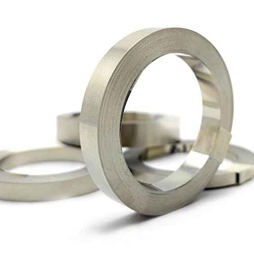 Pure Nickel Strips for Lithium Battery Pack Welding 99.6% Purity,32ft 0.2 * 8mm Nickle Tabs for 18650 26650 Battery Pack Spot Welding and Soldering (32ft 0.2X8mm)