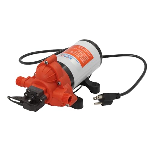 SEAFLO 33 Series 115V Fresh Water Pump 3.3 GPM 45 PSI Self-Priming