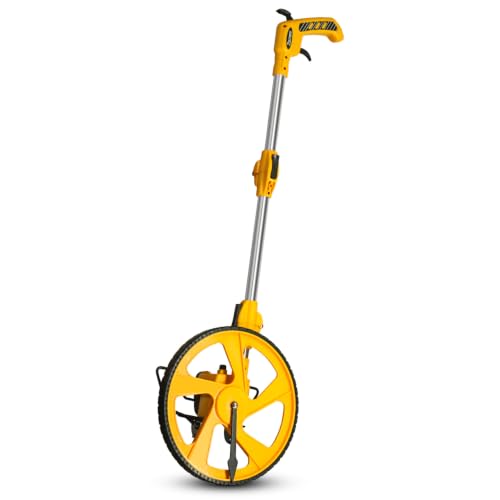 Zozen Professional Measuring Wheel with Brake & Reset Handle, 10,000 ft