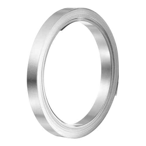 HARFINGTON Pure Nickel Strip 0.15 x 8mm 9.8ft 99.6% Nickel Solid Pure Nickel Strips for Lithium Battery Packs Car Nickel Solder Tap for Cell Battery Pack Spot Welding and Soldering