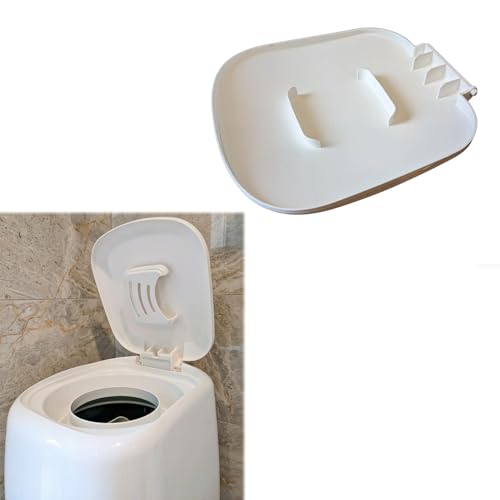 Replacement Lid Assembly for Diaper Genie Complete (Old Model) - 3D Printed White PLA