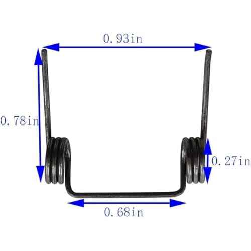 10 pack 877-761 Feeder Springs for Hitachi Coil Roofing Nailer NV45AB2, NV45AB, NV50A1