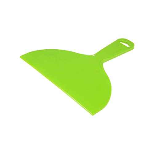 uxcell Putty Scraper 8" Plastic Flexible Putty Knives Disposable Spreader for Taping Drywall Wall Painting Green 2pcs