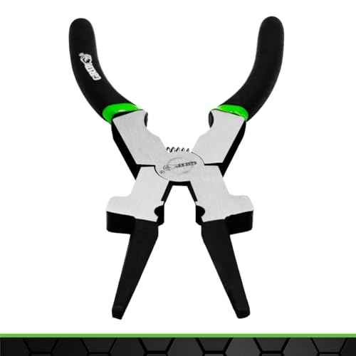 Grip 9" Multi-Purpose Mig Welding Pliers - Carbon Steel - Spring Loaded - Trimming Mig Wire, Holding Mig Tips or Nozzles, Removing Splatter - Home, Garage, Workshop