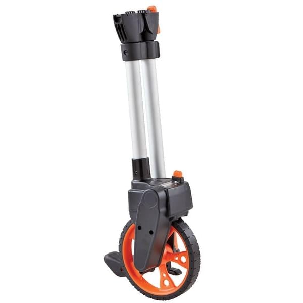 Keson RRT6 6-Inch Top Reading Center-Line Measuring Wheel with Brake & Reset – ft/in graduations