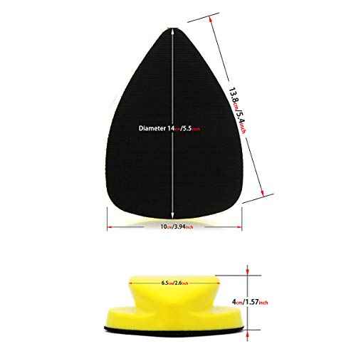 Hand Detail Sander Hook and Loop Sanding Block for Mouse Sandpaper Home Decoration DIY Working