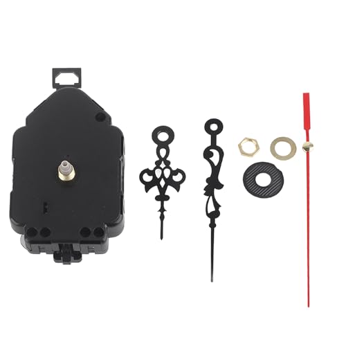 Quartz Wall Clock Movement with Low Noise Pendulum Mechanism - DIY Replacement