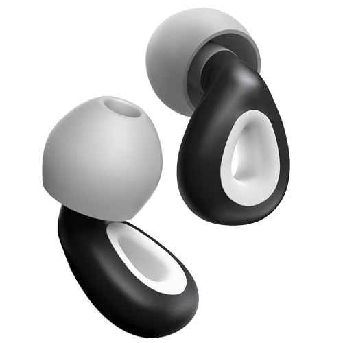 Ear Plugs for Sleeping Noise Cancelling,Soft Silicone Reusable Ear Plugs for Noise Reduction(24dB),High-Fidelity Hearing Protection,Customizable Fit for Sleep,Deep Focus,Concerts & Travel