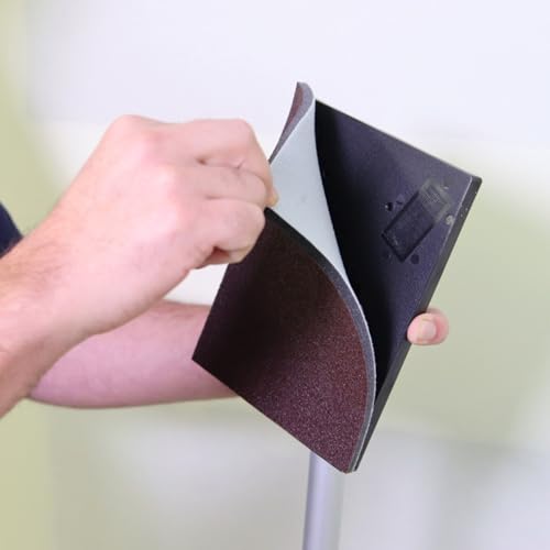 Black Widow #540 Pro Drywall Sander Head by Trim-Tex I No‑Flip Design, Quick‑Change System I Made In USA