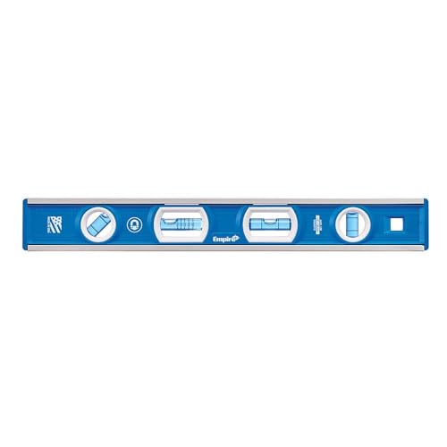 Empire True Blue 12-Inch Magnetic Box Level with Vials