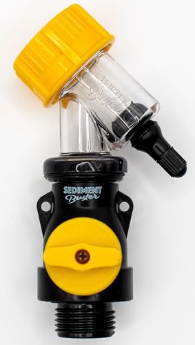 Sediment Buster Water Heater Flushing Tool for Sediment Removal & Pressure Recovery