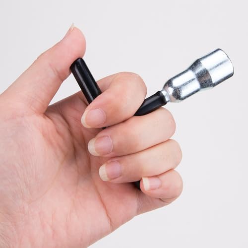 2Pcs Portable Wing Nut Driver Reliable Manual T-Handle Tightening Tool for Eye Screws,C-Hook Bolts,Q-Hangers & Screw Hooks Hand Tool for Quick & Easy Installation