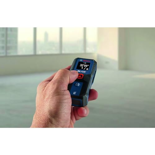 Bosch Blaze Laser Distance Measure 100 Ft Industrial Model with Batteries