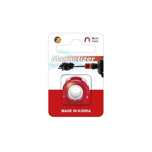 Multi-Function Powerful Magnetizer ULTRA - Universal Magnetic Tool for Screwdriver & Drill Bits (Red)