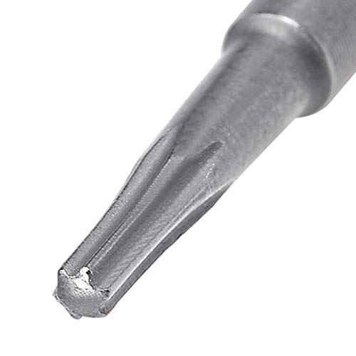 uxcell 5 Pcs T5 Magnetic Torx Screwdriver Bits, 1/4 Inch Hex Shank 2-inch Length S2 Screw Driver Kit Tools