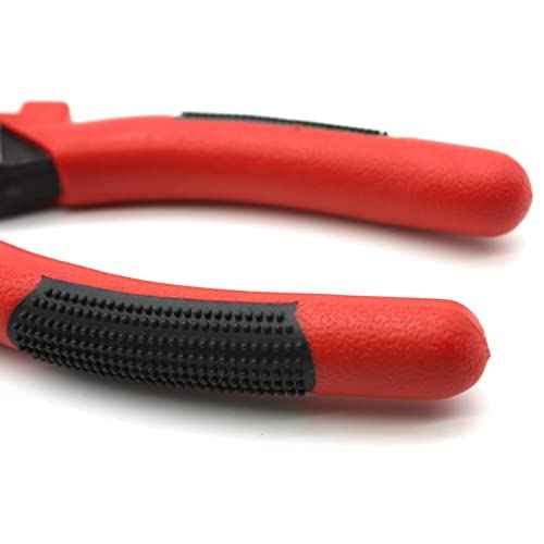 8" MIG Welding Pliers with Insulated Handle - Multifunction Carbon Steel Pliers for Welding and Wire Cutting