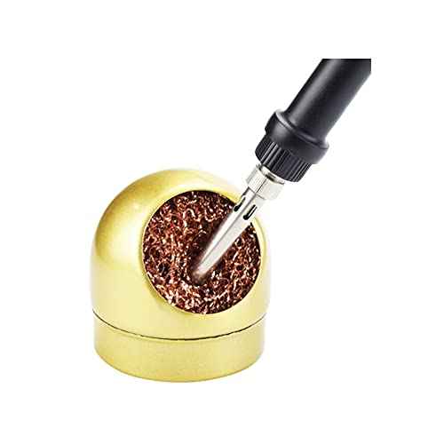 Soldering Iron Tip Cleaner, 3Pcs Non-Slip Solder Cleaner & 1 Pcs Case Holder, Used To Clean Soldering Iron And Soldering Iron Tip