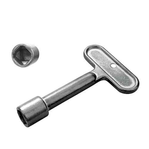 P1300-PART-13-KEY Fire Hydrant Water Spigot Key, Water Key for spigot for Wall Hydrant Water Spigot Lock/Outdoor Faucet Lock, Sink Wrench Faucet Tool, Fire Hydrant Key, Hose Bib Key