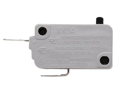 TUAIC KW3A Microwave Oven Door Interlock Switches Kit: 2 NO + 1 NC, 16A 125/250V