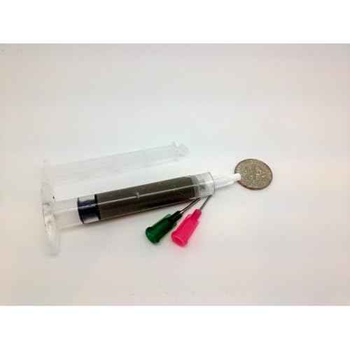 Quick-Melt Silver Solder Paste with Flux ? 1/4 oz Syringe ? Lead-Free, Cadmium-Free ? Made in USA for Jewelry Making, Electronics Repair, Metal Craft