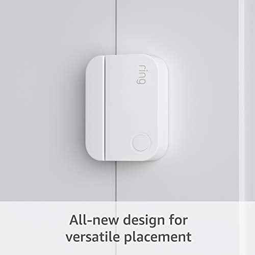 Ring Alarm Contact Sensor - 2nd Gen | Instant Window & Door Alerts | Approximately 3-Year Battery Life | Slim Design Fits Any Frame | Easy Installation | Base Station Required