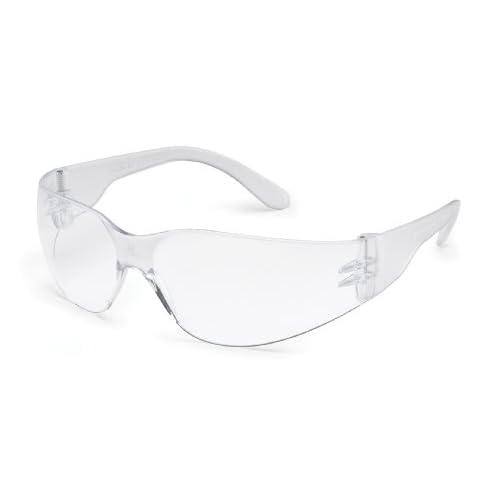 Gateway Safety 4679 UL-Certified StarLite Safety Glasses, Clear Anti-Fog Lens, Clear Temple (Pack of 10)